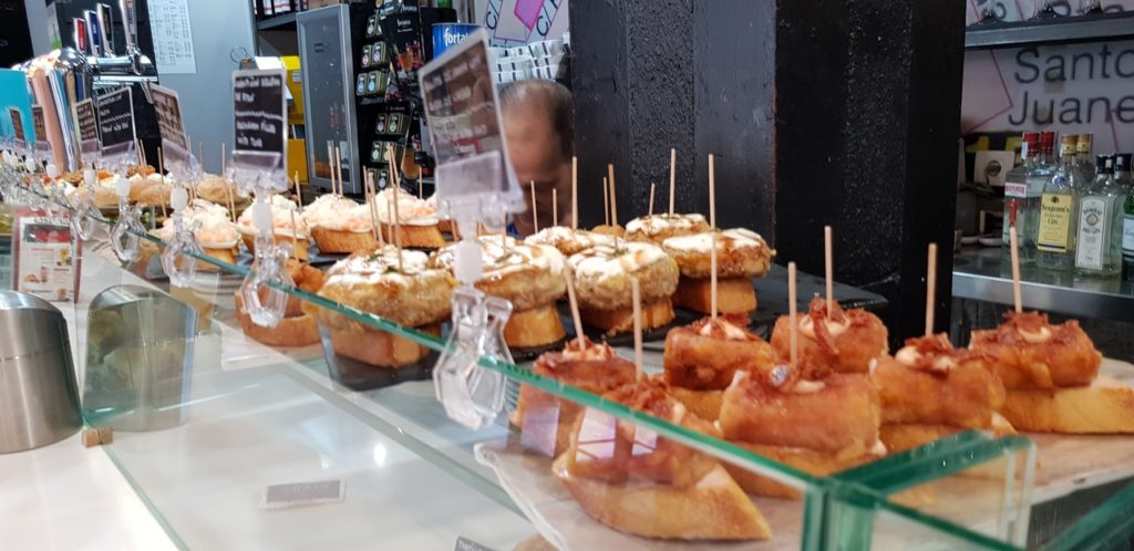 barras de pinchos