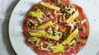 Carpaccio de atún